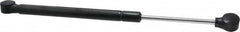 Value Collection - 0.24" Rod Diam, 0.59" Tube Diam, 40 Lb Capacity, Fixed Force Gas Spring - 12" Extended Length, 3.5" Stroke Length, Plastic Ball Socket, Black Nitride Piston - Caliber Tooling