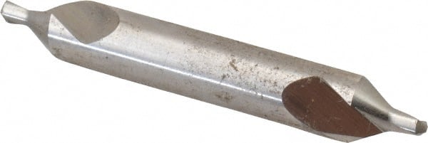 Magafor - #4 Plain Cut 60° Incl Angle High Speed Steel Combo Drill & Countersink - Caliber Tooling