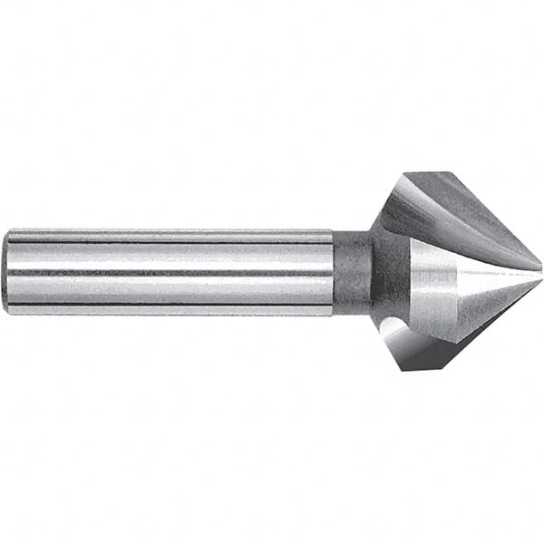 Magafor - 1/4" Head Diam, 1/4" Shank Diam, 82° Cobalt Countersink - Caliber Tooling