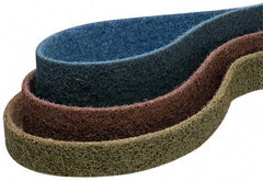 Superior Abrasives - 2" Wide x 48" OAL, Aluminum Oxide Abrasive Belt - Aluminum Oxide, Coarse, Nonwoven - Caliber Tooling