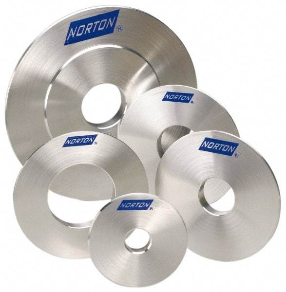 Norton - Deburring Wheel 2" Diam Reduced Bushing - Reduces Bushings from 2" to 5/8" Arbor Size, for 6" Diam Flap & Convolute Wheels - Caliber Tooling