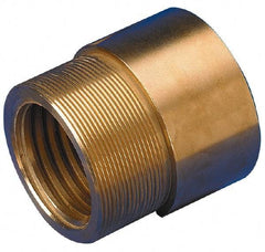 Keystone Threaded Products - 1.12" Long, 3/4" High, 1/2" Thread Length, Bronze, Right Hand, Round, Precision Acme Nut - 0.937-16 Thread Size, 2C Class of Fit - Caliber Tooling