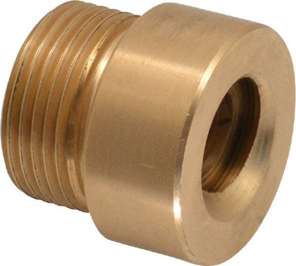 Keystone Threaded Products - 1.12" Long, 1" High, 1/2" Thread Length, Bronze, Right Hand, Round, Precision Acme Nut - 0.937-16 Thread Size, 2C Class of Fit - Caliber Tooling