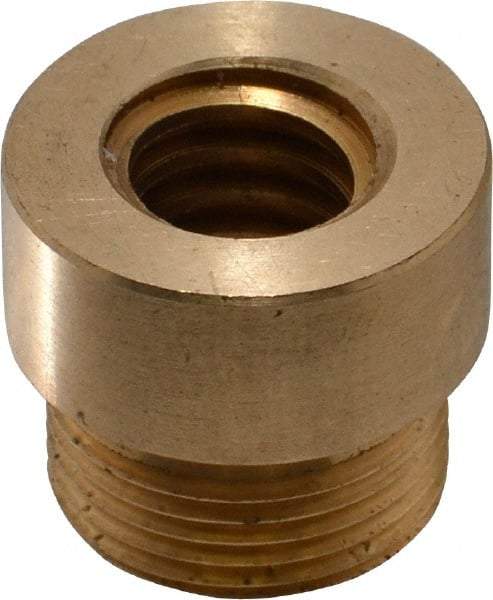 Keystone Threaded Products - 1.12" Long, 1" High, 1/2" Thread Length, Bronze, Right Hand, Round, Precision Acme Nut - 0.937-16 Thread Size, 2C Class of Fit - Caliber Tooling