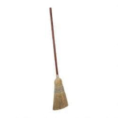 Rubbermaid - Corn Bristle Broom - Wood Handle, 12" Wide - Caliber Tooling