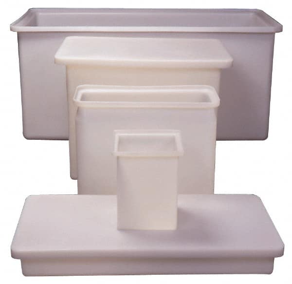 Made in USA - Rectangular Polyethylene Tank Cover - 36" Wide x 72" Long x 1/4" Thick - Caliber Tooling