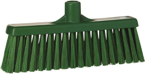 Vikan - 5-5/8" OAL Polyester Bristle Lobby Broom - 3" Bristle Length, 11" Wide - Caliber Tooling