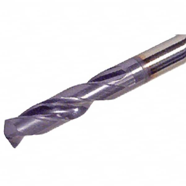 Iscar - 14.9mm 140° Spiral Flute Solid Carbide Screw Machine Drill Bit - Caliber Tooling