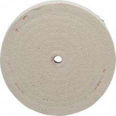 Divine Brothers - 6" Diam x 1" Thick Unmounted Buffing Wheel - Polishing Wheel, 1/2" Arbor Hole - Caliber Tooling