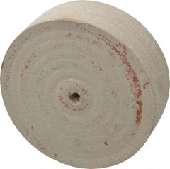 Divine Brothers - 6" Diam x 2" Thick Unmounted Buffing Wheel - Polishing Wheel, 1/2" Arbor Hole - Caliber Tooling