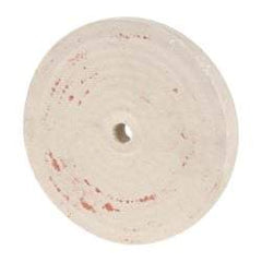 Divine Brothers - 8" Diam x 1" Thick Unmounted Buffing Wheel - Polishing Wheel, 3/4" Arbor Hole - Caliber Tooling