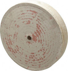 Divine Brothers - 10" Diam x 2" Thick Unmounted Buffing Wheel - Polishing Wheel, 3/4" Arbor Hole - Caliber Tooling