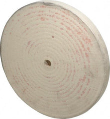 Divine Brothers - 12" Diam x 1" Thick Unmounted Buffing Wheel - Polishing Wheel, 3/4" Arbor Hole - Caliber Tooling