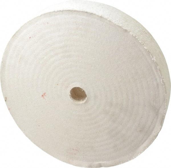 Divine Brothers - 12" Diam x 2" Thick Unmounted Buffing Wheel - Polishing Wheel, 1-1/4" Arbor Hole - Caliber Tooling