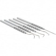 Value Collection - 5 Piece Precision Probe Set - Stainless Steel - Caliber Tooling
