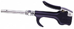 Coilhose Pneumatics - Safety Extension Tube Thumb Lever Blow Gun - 1/4 NPT, 36" Tube Length, Zinc - Caliber Tooling