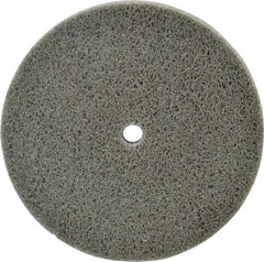 Standard Abrasives - 3" Medium Grade Aluminum Oxide Deburring Disc - Quick Change Connection, 12,000 Max RPM - Caliber Tooling