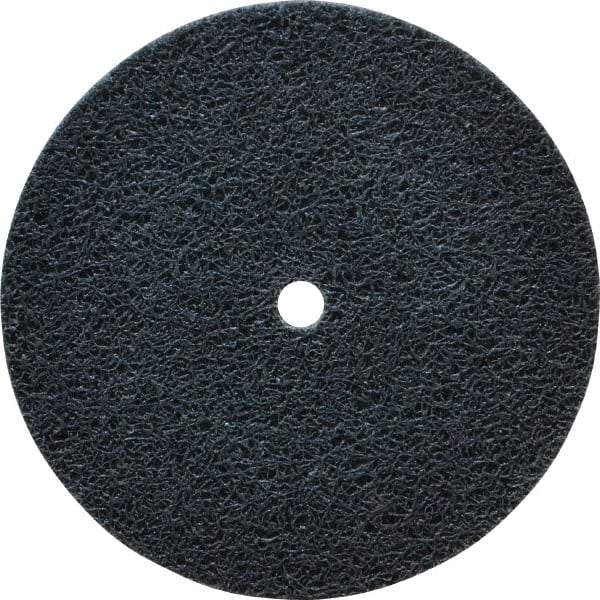 Standard Abrasives - 3" Diam, 1/4" Face Width, 1/4" Center Hole, Fine Grade, Silicon Carbide Deburring Wheel - Unitized, Soft/Medium Density 6 Grade, 12,000 RPM - Caliber Tooling