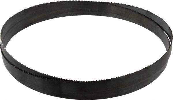 Disston - 6 TPI, 11' 6" Long x 1" Wide x 0.035" Thick, Welded Band Saw Blade - Carbon Steel, Toothed Edge, Raker Tooth Set, Flexible Back, Contour Cutting - Caliber Tooling