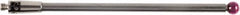 Renishaw - 0.1181 Inch Ball Diameter, Carbide Stem, M2 Thread, Ruby Point Ball Tip CMM Stylus - 1.8504 Inch Working Length, 0.0787 Inch Stem Diameter, 1.9685 Inch Overall Length - Caliber Tooling