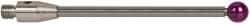 Renishaw - 0.1181 Inch Ball Diameter, Carbide Stem, M3 Thread, Ruby Point Ball Tip CMM Stylus - 1.9685 Inch Working Length, 0.0984 Inch Stem Diameter, 1.9685 Inch Overall Length - Caliber Tooling