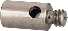 Renishaw - M2 Female and Male Connection, 0.1181 Inch Stem Diameter, Stainless Steel, CMM Stylus Extension - 0.1969 Inch Overall Length, For Use with M2 Threaded Stylus Range - Caliber Tooling