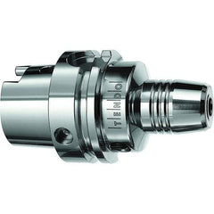 Schunk - HSK63A Taper Shank, 32mm Hole Diam, Hydraulic Tool Holder/Chuck - 30mm Nose Diam, 125mm Projection, 51.9mm Clamp Depth, 25,000 RPM, Through Coolant - Exact Industrial Supply