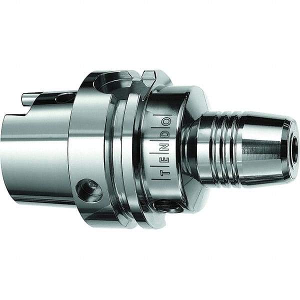 Schunk - HSK63A Taper Shank, 25mm Hole Diam, Hydraulic Tool Holder/Chuck - 53mm Nose Diam, 120mm Projection, 46.5mm Clamp Depth, 25,000 RPM, Through Coolant - Exact Industrial Supply