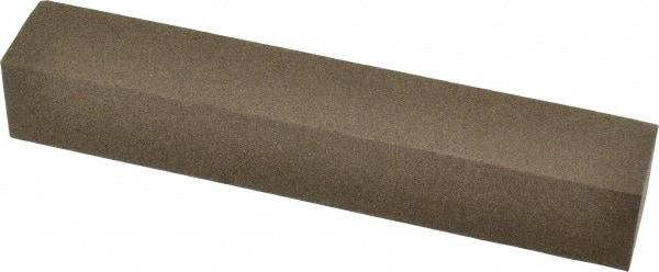 Norton - 6" Long x 1" Wide x 1" Thick, Aluminum Oxide Sharpening Stone - Square, Coarse Grade - Caliber Tooling