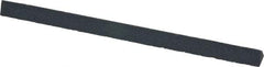 Norton - 4" Long x 1/4" Wide x 1/4" Thick, Silicon Carbide Sharpening Stone - Triangle, Fine Grade - Caliber Tooling