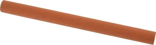 Norton - 6" Long x 1/2" Diam x 1/2" Thick, Aluminum Oxide Sharpening Stone - Round, Fine Grade - Caliber Tooling