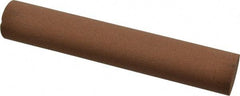 Norton - 6" Long x 1" Diam x 1" Thick, Aluminum Oxide Sharpening Stone - Round, Medium Grade - Caliber Tooling