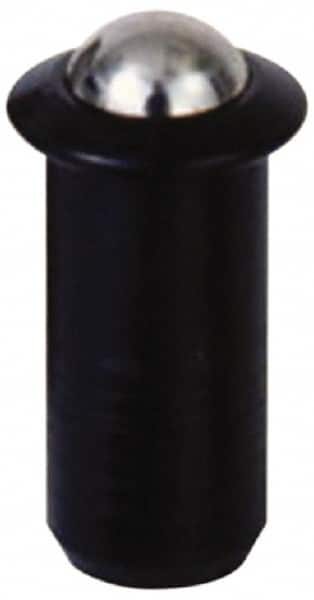 TE-CO - Press-Fit Ball Plungers Body Diameter (Decimal Inch): 0.2500 Body Length (Decimal Inch): 0.5240 - Caliber Tooling