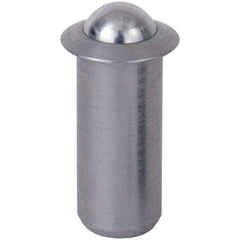 TE-CO - Press-Fit Ball Plungers Body Diameter (Decimal Inch): 0.5000 Body Length (Decimal Inch): 1.2180 - Caliber Tooling