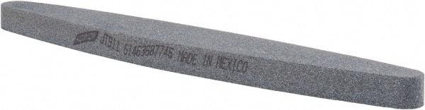 Norton - 9-1/2" Long x 1-3/8" Wide x 1/2" Thick, Silicon Carbide Sharpening Stone - Rectangle - Caliber Tooling