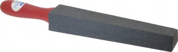 Norton - 1-1/4" Wide x 14" OAL, Silicon Carbide Sharpening Stone - Taper, Coarse Grade, 180 Grit - Caliber Tooling