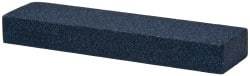 Norton - 4" Long x 1" Wide x 1/2" Thick, Silicon Carbide Sharpening Stone - Rectangle, Medium Grade - Caliber Tooling