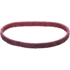 Dynabrade - 1/2" Wide x 12" OAL, Aluminum Oxide Abrasive Belt - Aluminum Oxide, Medium, Nonwoven, Series SC-BS - Caliber Tooling