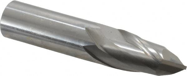 Magafor - 5/8" Body Diam, 90°, 3-1/8" OAL, Solid Carbide Spotting Drill - Caliber Tooling