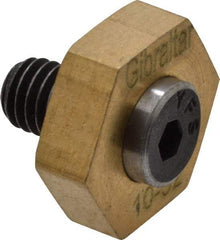 Gibraltar - 1/2" Hex, 10-32 Stud Thread, Symmetrical Hex Clamp - 0.11" Hex Height, 11/32" Thread Length, 10 Clamps - Caliber Tooling