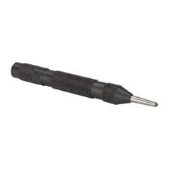 Value Collection - 5/8" Automatic Center Punch - 5" OAL, Steel - Caliber Tooling