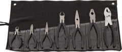 Value Collection - 7 Piece Plier Set - Comes in Plastic Pouch - Caliber Tooling