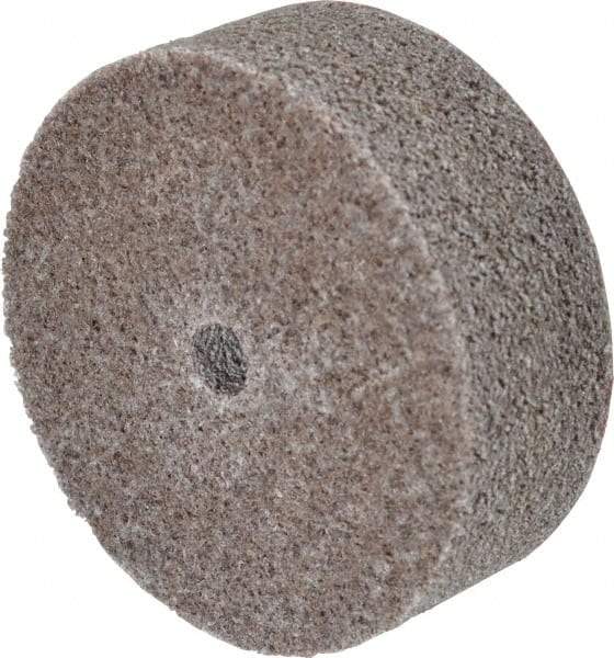 3M - 2" Diam, 3/4" Face Width, 1/4" Center Hole, Fine Grade, Aluminum Oxide Deburring Wheel - Unitized, Medium Density 5 Grade, 22,100 RPM - Caliber Tooling