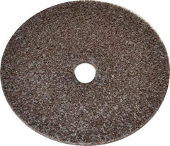 3M - 3" Diam, 1/8" Face Width, 3/8" Center Hole, Medium Grade, Aluminum Oxide Deburring Wheel - Unitized, Hard Density 7 Grade, 18,100 RPM - Caliber Tooling