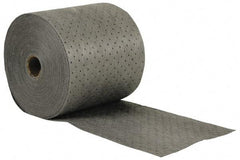 Brady SPC Sorbents - 24 Gal Capacity per Package, Universal Roll - 150' Long x 15" Wide, Gray, Polypropylene - Caliber Tooling