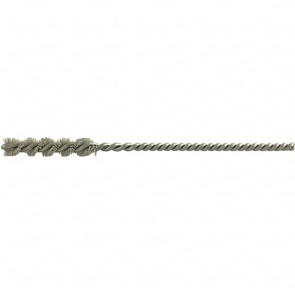 Brush Research Mfg. - 7/64" Bore Diam, 180 Grit, Aluminum Oxide Flexible Hone - Medium, 3/4" OAL - Caliber Tooling