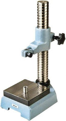 Mitutoyo - Cast Iron, Comparator Gage Stand - 464mm High, 150mm Base Length x 150mm Base Width x 64mm Base Height, Includes Holder - Caliber Tooling