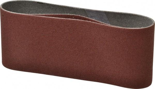 Porter-Cable - 2-1/2" Wide x 14" OAL, 100 Grit, Aluminum Oxide Abrasive Belt - Aluminum Oxide, Fine, Coated, X Weighted Cloth Backing - Caliber Tooling