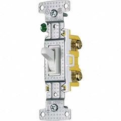 Hubbell Wiring Device-Kellems - Toggle Switches Switch Type: General Purpose Switch Sequence: Off-On - Caliber Tooling