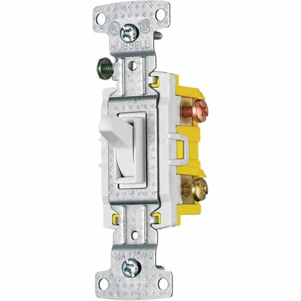 Hubbell Wiring Device-Kellems - Toggle Switches Switch Type: General Purpose Switch Sequence: Off-On - Caliber Tooling